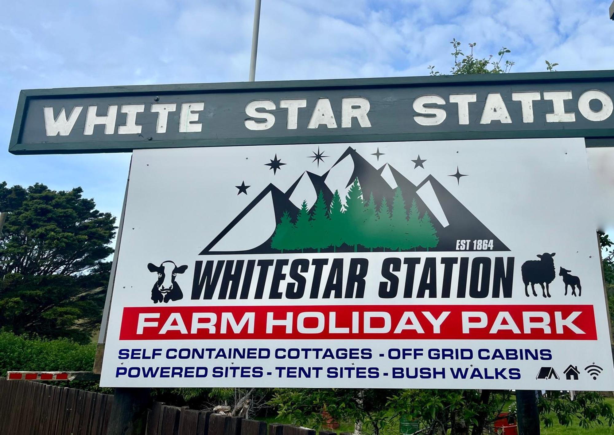 White Star Station Farm Holiday Park Coromandel Екстер'єр фото